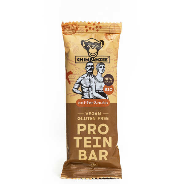Bio Protein Bar Kaffee & Nüsse – Chimpanzee