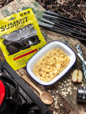 Dessert mit Apfel und Custard - Summit to Eat