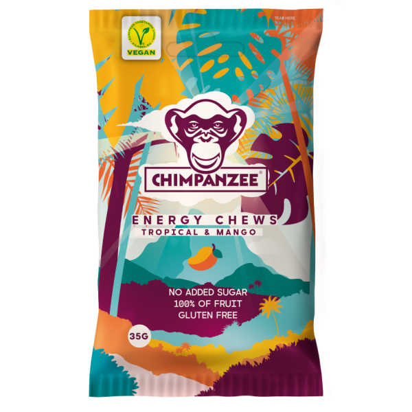Energy Chews Mango – Fruchtgummis für Sportler – Chimpanzee