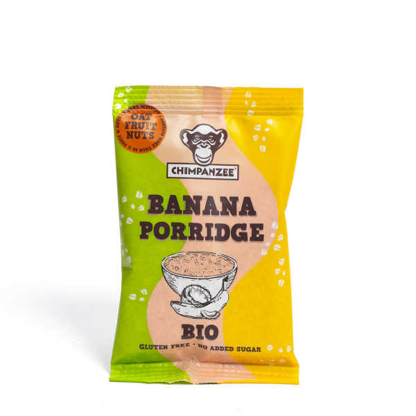 Energy Porridge Banane – Frühstücksbrei – Chimpanzee