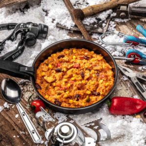 Hähnchen-Fajita mit Reis - Big Pack - Summit to Eat