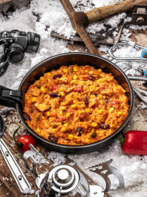 Hähnchen-Fajita mit Reis - Big Pack - Summit to Eat