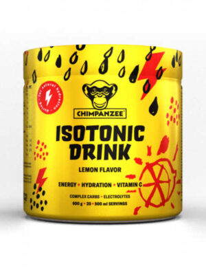 Isotonischer Energy Drink Zitrone (600g Dose) – Chimpanzee