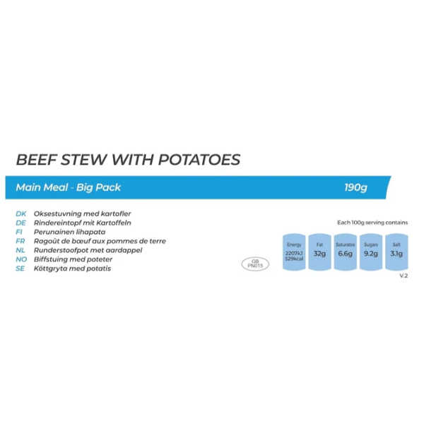 Rindfleisch-Kartoffel-Eintopf - Big Pack - Summit to Eat