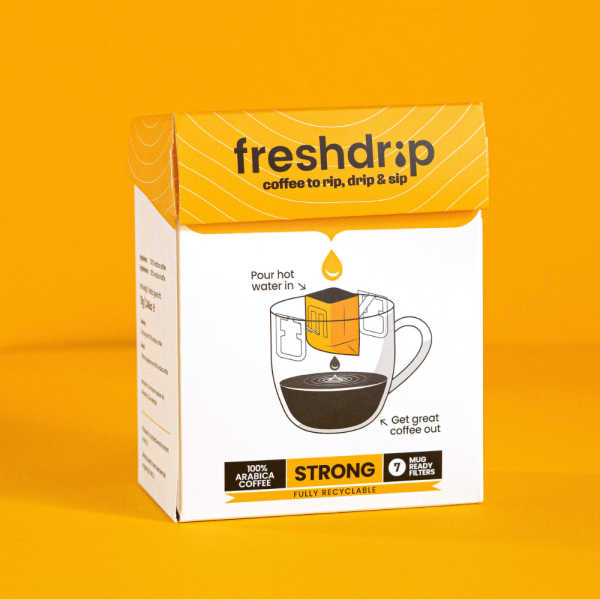 STRONG drip coffee - 7 filters - Freshdrip
