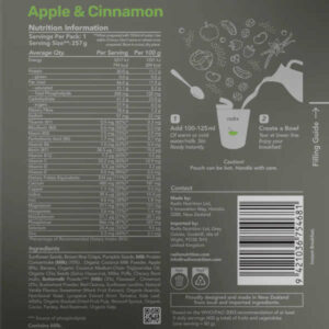 Apple and Cinnamon - Ultra Dairy Breakfast 800 Kcal V10 - Radix Nutrition