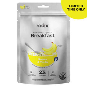 Banana and Vanilla - Original Dairy Breakfast 400 Kcal V10 - Radix Nutrition