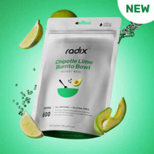 Chipotle Lime Burrito Bowl - Original Meals 600 Kcal V9 - Radix Nutrition