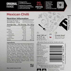 Mexican Chilli - Original Meals 400 Kcal V9 - Radix Nutrition