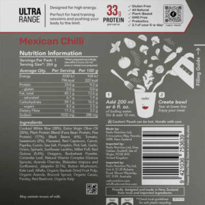 Mexican Chilli - Ultra Meals 800 Kcal V9 - Radix Nutrition