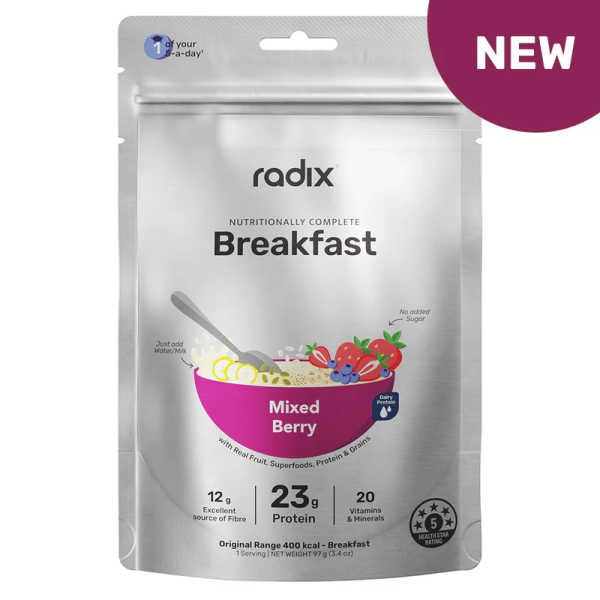 Mixed Berry - Original Dairy Breakfast 400 Kcal V10 - Radix Nutrition