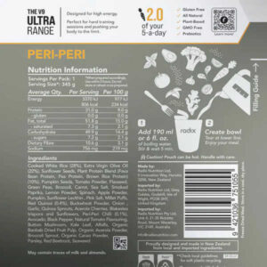 Peri-Peri - Ultra Meals 800 Kcal V9 - Radix Nutrition