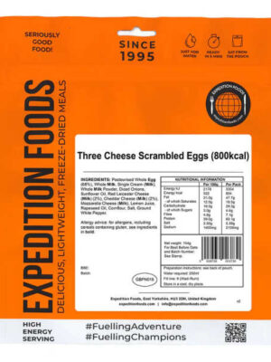 Rührei mit 3 Käsesorten - Expedition Foods - 800 Kcal