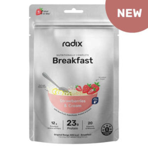 Strawberries and Cream - Original Dairy Breakfast 400 Kcal V10 - Radix Nutrition