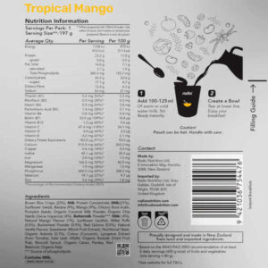 Tropical Mango - Original Dairy Breakfast 400 Kcal V10 - Radix Nutrition