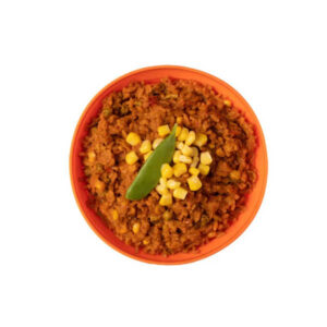 Vegetarisches Tikka mit Reis - Expedition Foods