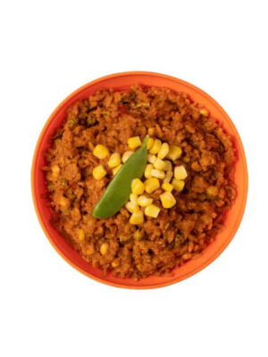 Vegetarisches Tikka mit Reis - Expedition Foods