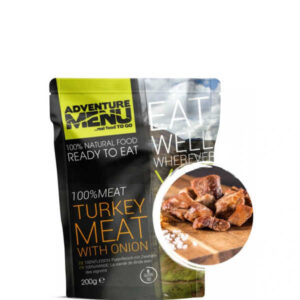 100 % Fleisch - Putenfleisch mit Zwiebeln - Adventure Menu
