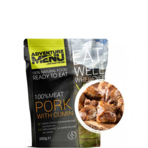 100 % Fleisch - Schweinefleisch mit Kümmel - Adventure Menu