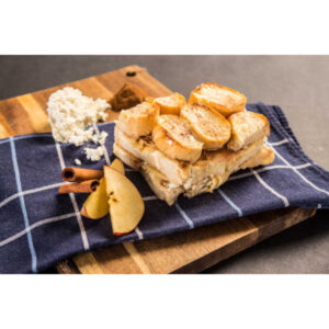 Brotpudding mit Äpfeln und Zimt - Adventure Menu