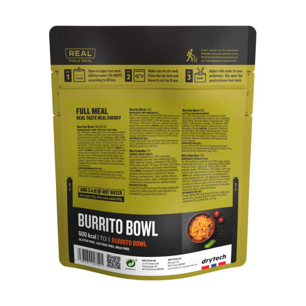Burrito Bowl - 604 kcal - Real Field Meal