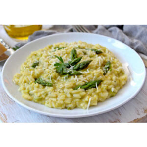 Cremiges Risotto mit Spargel und Brokkoli - Adventure Menu