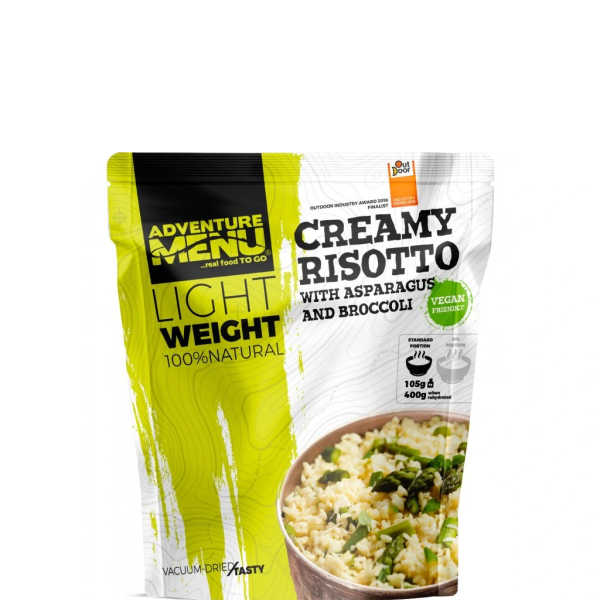 Cremiges Risotto mit Spargel und Brokkoli - Adventure Menu