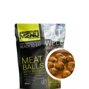 Hackbällchen mit Basmati und Tomatensauce - Ready-to-Eat - Adventure Menu