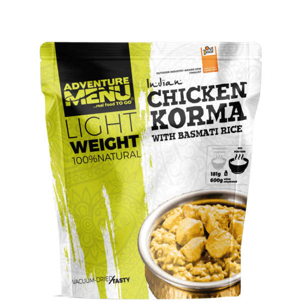 Hähnchen Korma mit Basmati-Reis - Big Pack - Adventure Menu