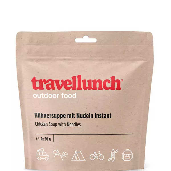 Hühnersuppe mit Nudeln - Travellunch