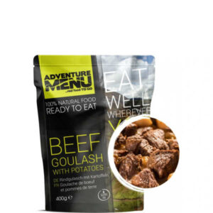 Rindergulasch mit Salzkartoffeln - Adventure Menu