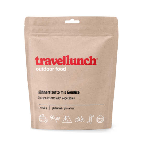 Hühnerrisotto mit Gemüse - Travellunch - 2 Portionen
