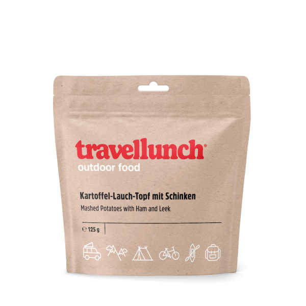 Kartoffel-Lauch-Topf mit Schinken - Travellunch - 1 Portion