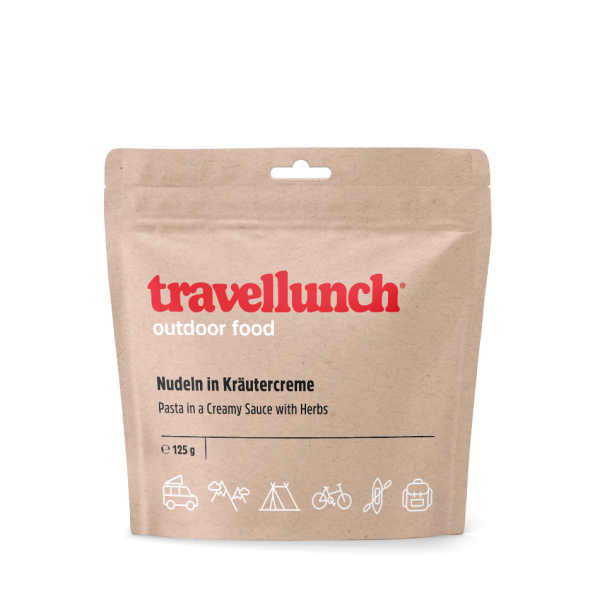 Nudeln in Kräutercreme - Travellunch - 1 Portion