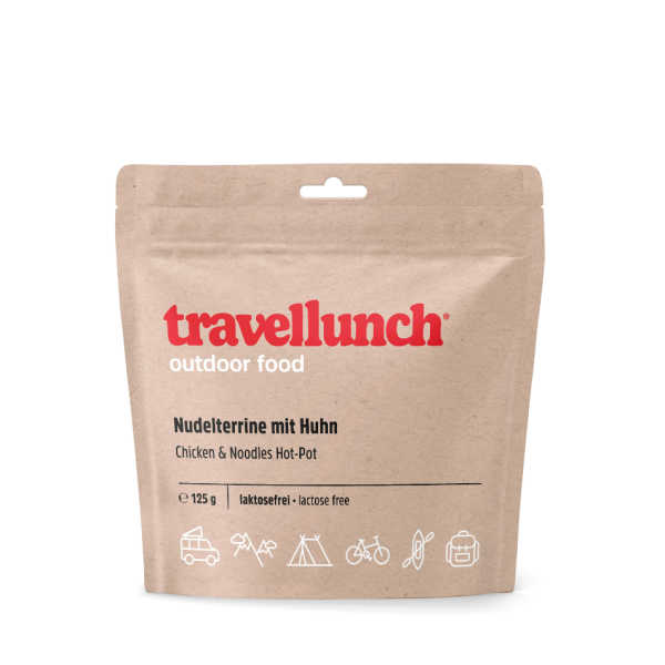 Nudelterrine mit Huhn - Travellunch 1 Portion