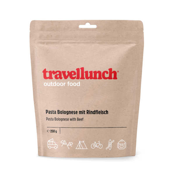 Pasta Bolognese mit Rindfleisch - Travellunch - 2 Portionen