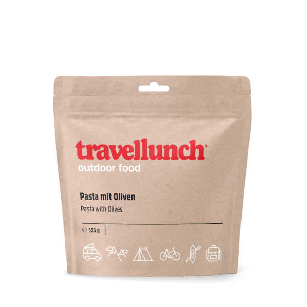 Pasta mit Oliven - Travellunch - 1 Portion