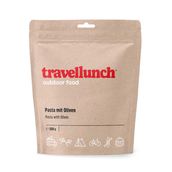 Pasta mit Oliven - Travellunch - 2 Portionen