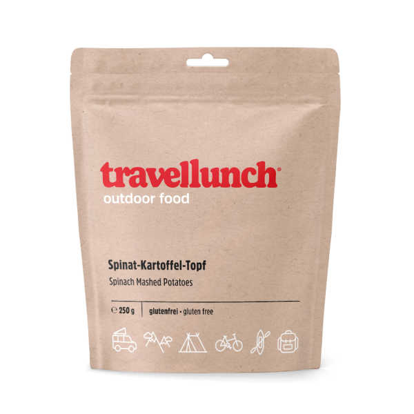 Spinat-Kartoffel-Topf - Travellunch - 2 Portionen