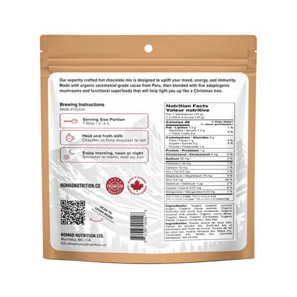 Adaptogenic Hot Chocolate - Nomad Nutrition
