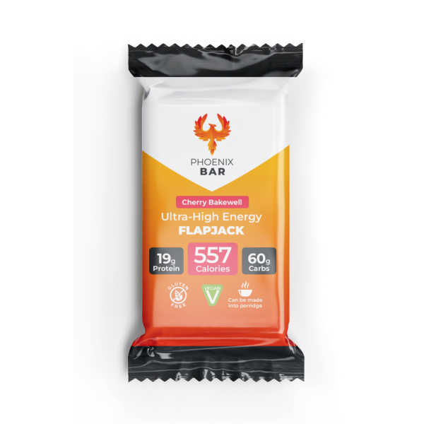 Ultra-High Energy Flapjack – Cherry Bakewell – Phoenix Bar